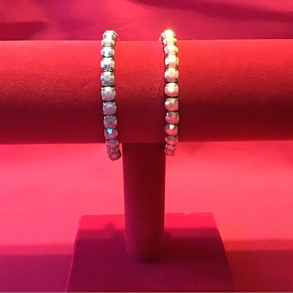 Jewelry - Blue and Pink Rhinestone Bracelets